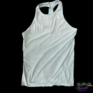 Lululemon women’s racerback tank, size 8, light blue/icy aqua 🩵